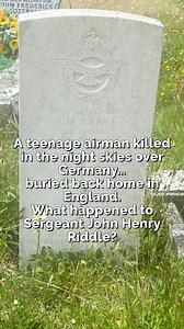 🌺 “Nineteen Years Old — Killed in the Night Skies Over Stuttgart” — The Story of Sergeant John Henry Riddle, Royal Air Force 🌺 John Henry Riddle was born in September 1924 in Watford, Hertfordshire. He was the son of Henry George and Bertha Riddle of Hemel Hempstead, Hertfordshire. He grew up in a Britain already edging toward war — part of a generation that would leave school and step almost directly into uniform. By 1944, John was nineteen years old. He had joined the Royal Air Force Volunte