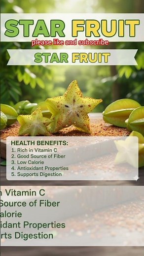 Top 5 Benefits of Star Fruit You Should Know!