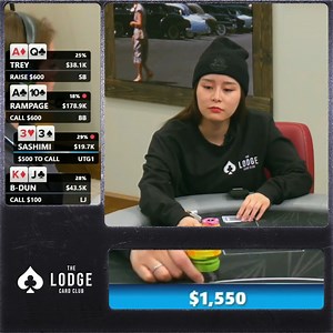 326K views · 856 reactions | She Flops FULL HOUSE In High Stakes Poker Game | Lodge Card Club | Facebook