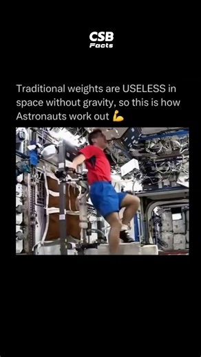 How Astronauts Work Out in Space 🤯🚀 | Zero Gravity Gym