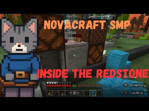 Simple Redstone Rail System Tutorial 🚂 | Minecraft NovaCraft SMP