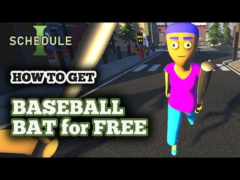 How to Get Baseball Bat in Schedule 1 - Free Weapon