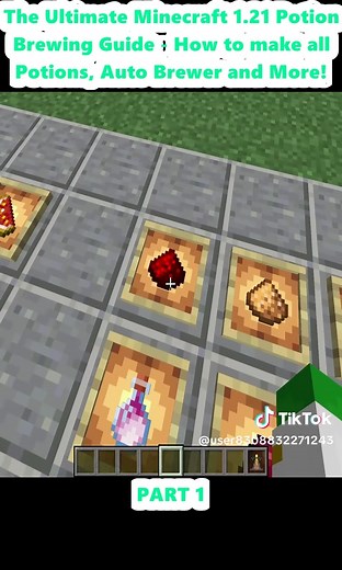 Guía Definitiva de Preparación de Pociones en Minecraft 1.21