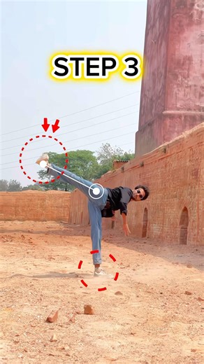 Perfect Side Kick Tutorial forBeginners #martialarts #karate #sidekick #tutorial #shorts #vral