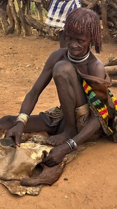 Crafting wearable art from goat skin is a time-honored tradition that embodies the essence of heritage and skill. 🐐✨ Every scrape, stretch, and softening step preserves ancestral techniques passed down through generations, celebrating the cultural richness of Ethiopia's Omo Valley. 🌍❤️ 🎥 Video credit: @omoregiontours • Follow @africanvibes to learn more about African culture. • Use #africanvibes to get featured⁠ ​ ​#exploreafrica #travelafrica #visitkenya #travelgram #explorekenya #thisisafri