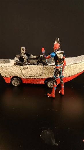 a cop pulled me over #stopmotion #animation