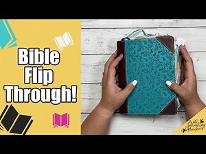 Bible Flip Through 4 Years Of Weekly Bible Journaling