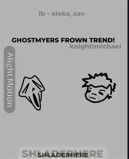 Ghostface x Michael Myers Animation Trend