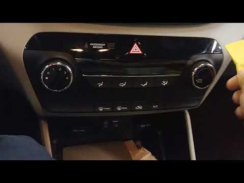 2017 Hyundai Tucson HVAC module remove