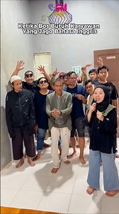 When the boss needs an employee who is good at English 😆 #fyp #trending #viral #shorts #funny #em...