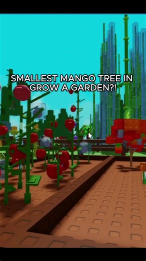 SMALLEST MANGO TREE IN GROW A GARDEN?! #fyp #growagarden #roblox
