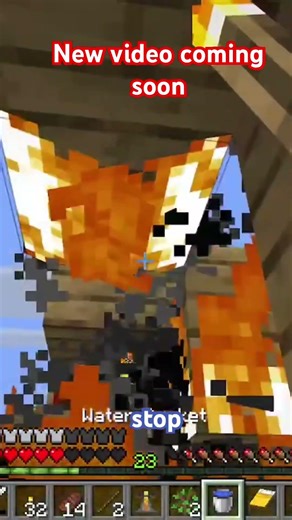 Minecraft’s Worst Fire Fighter 😂 #minecraft #shorts #youtubegaming #funny