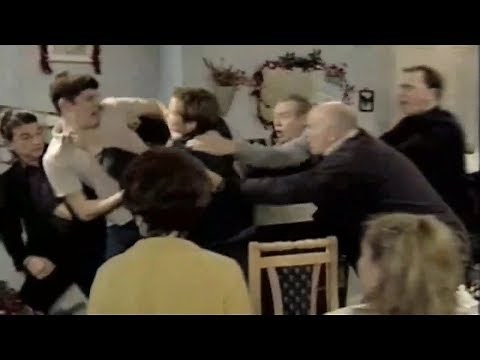 EastEnders - Jamie Mitchell Punches Martin Fowler (25th December 2000 Part 2)
