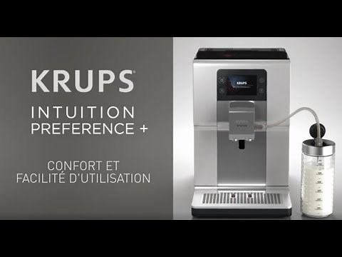 KRUPS | Intuition Préférence + : Réalisez vos cafés préférés grâce à la machine Intuition Préférence