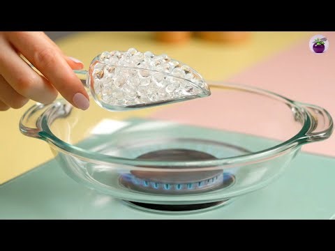 ASMR Making Glass Popcorn Sounds | Glass Popcorn Oddly Satisfying Video