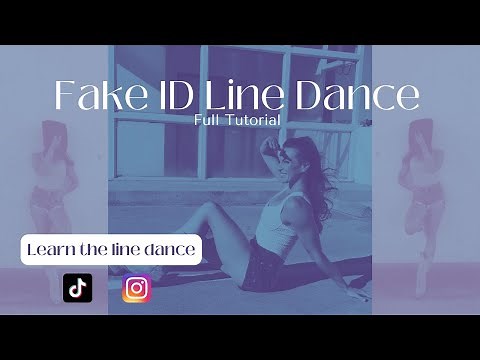 Learn "Fake ID" in 10 Minutes [Big & Rich] Line Dance Tutorial