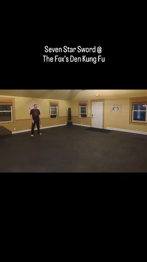 ⚔️ Seven Star Sword Demo at The Fox’s Den Kung Fu 🦊 Grace, precision, and power — the Seven Star Sword form was taught to me by the Chinese Shaolin Center and I still practice my own variation to this day. This straight-sword routine embodies the balance between elegance and combat effectiveness — flowing like water, striking like lightning. ⚡ Classical Kung Fu weaponry is rooted in centuries of tradition and refined through disciplined practice. Each movement connects the mind, body, and spiri
