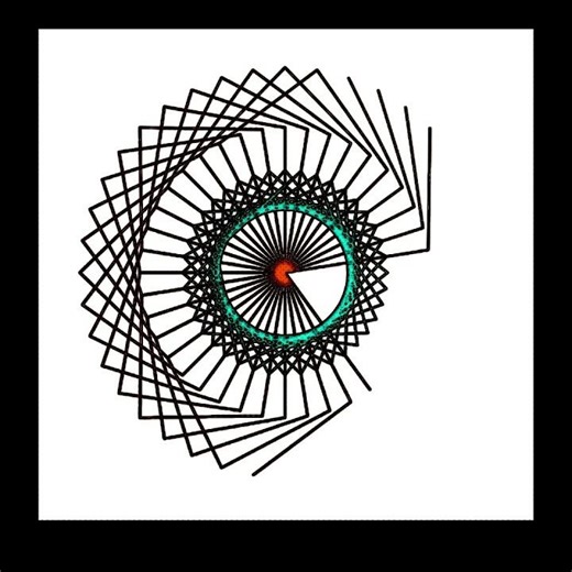 Spirograph - animation 49 Circle of Light