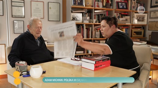 Miłośnik Polski niepodległy duchem - Adam Michnik w rozmowie z Dorotą Wellman już jutro w Dzień Dobry TVN. | Dzień Dobry TVN