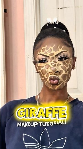 Giraffe Makeup Tutorial