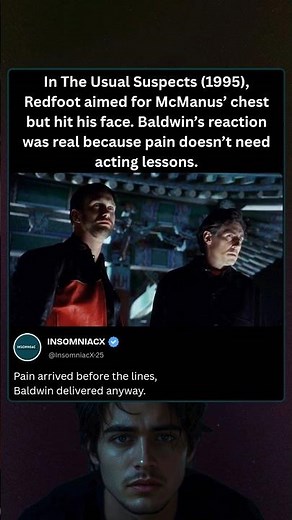 Greene Redfoot Hits McManus Face and Stephen Baldwin Reaction Was Real | The Usual Suspects (1995)