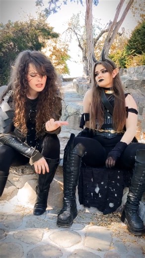 𝐇𝐲𝐚𝐜𝐢𝐧𝐭𝐡 𝐖𝐨𝐧𝐝𝐞𝐫𝐬 on Instagram: "In Aella's defense, regular mortal life spans are hard 😂 🗡 🗡 🗡 Lilaela/Tiefling is @goldnarrow_ Elf/Aella is me! (Armor can be found on my Amazon affiliate link 😁) 🗡 🗡 🗡 #steallyandstabby #ragtagcrew #originalcharacter #fantasy #originalfantasy #fantasyaesthetic #fantasybook #fantasynovel #dnd #dndrogue #dndelf #dndtiefling #dndoc #ttrpg #pathfinder #larp"