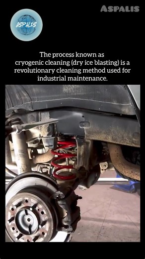 Dry Ice Blasting: How Cryogenic Cleaning Removes Dirt Without Water or Damage #shorts