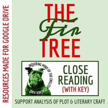 "The Fir Tree" Analysis Worksheet | Christmas Activity | Holiday Story | Google