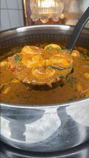 One-Pot Creamy Sausage Tortellini Soup