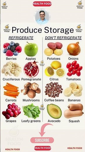 Stop Wasting Food: The Ultimate Storage Guide 🍎 #FoodStorage #KitchenHacks #FreshProduce