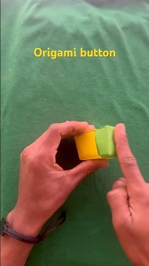 I Made a Real Button Out of Paper… and It Actually Works! 🤯🔥