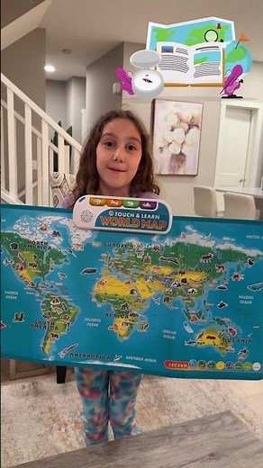Aprender Sobre el Mundo | Mapa Educativo para Niños