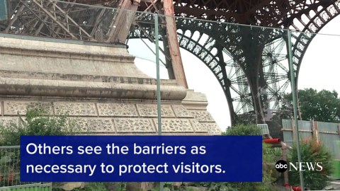 The Eiffel Tower will soon be surrounded with bulletproof glass walls