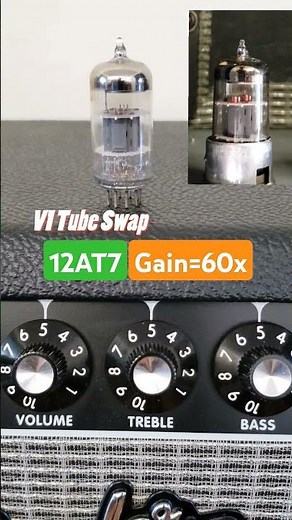 Guitar Amp Tube Swap, 12AX7, 12AT7, 12AY7 #guitarist