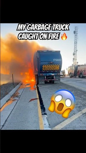 Garbage Truck Safety: The Hidden Danger of Battery Fires 🚛⚡