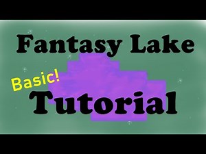 Minecraft Fantasy Lake (Basic) Tutorial!
