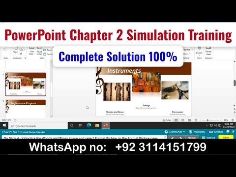 PowerPoint Chapter 2 Simulation Training #SimulationTraining #PowerPointChapter2 #PowerPointTutorial