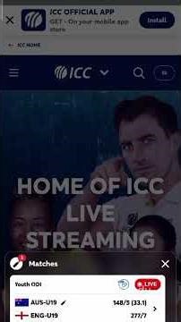 How to watch t20 world cup live warm up matches? how to watch live on icc.tv
