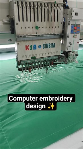 Computer Embroidery Design | #shorts #viral #trending #embrodering #computerembroidery #design