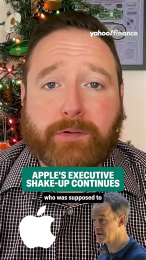 Yahoo Finance on Instagram: "Apple's executive shake-up continues."