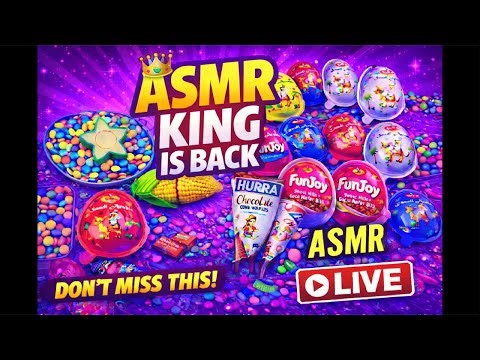 satisfied video with candy asmr🤡🤡 | unboxing | #asmr#asmrlive