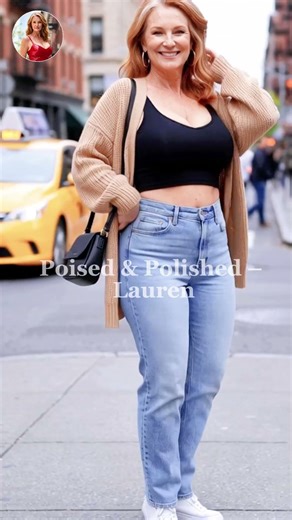 The SECRET to Styling Cardigans with Jeans Like a Pro 👀✨ #fashion #style