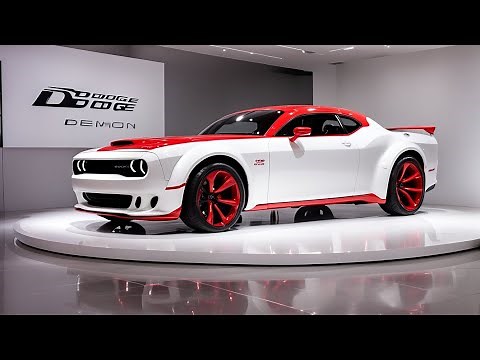 "Unleashing the Beast: 2025 Dodge Demon – Ultimate Muscle Car Redefined!"