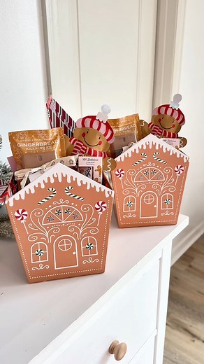 These large gingerbread boxes are only $7 and the perfect vessel for a DIY Christmas gift for anyone on your list 😍🎁 Comment “SHOP” for alllll the links ✨ https://liketk.it/5AbF8 - - Christmas finds, diy Christmas gifts, jolly box, viral Christmas finds, teacher gift, kids Christmas dance #christmas #viralchristmasfinds #christmasgift #christmasgiftideas #gingerbreadman #gingerbread | Megan Brown