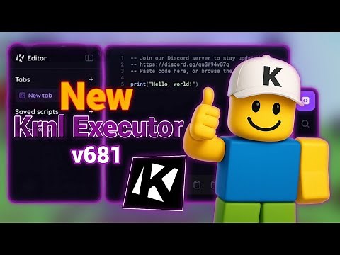 ✅ NEW KRNL Executor v681 (2025) – Mobile Version Update for Roblox! 🚀📱