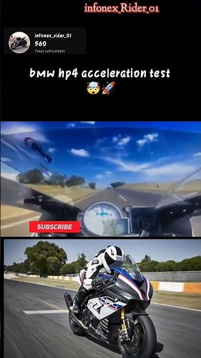 "BMW HP4 ROCKET Launch 🚀 | Mind-Blowing Acceleration Test!"