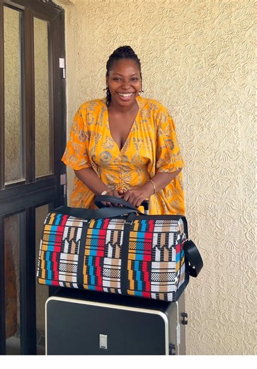 Explore Our Stylish African Travel Bag