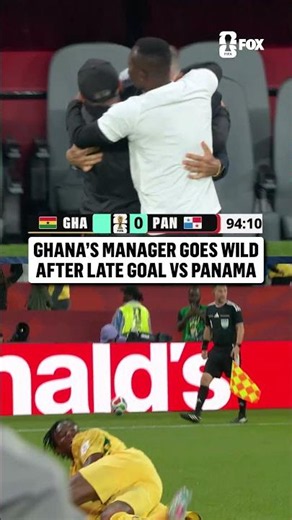 95th MINUTE MADNESS! GHANA'S MANAGER IS LOVING IT