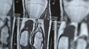 CT Brain scan image on Magnetic Resonance Imaging (MRI)