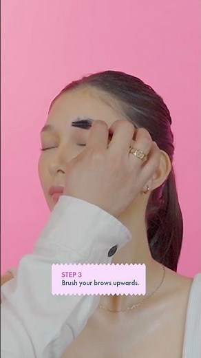How To Achieve The *Bushy* Eyebrows Of Our Dreams Using A Glue Stick! #shorts